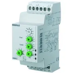 Eberle 040022756402 Drehstrom-Netzwächter AC 3x220...3x480V, 5A, 2Wechsler, Asymmetrie 5-15% DWN 2