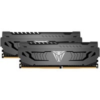 DIMM 32 GB DDR4-3200 (2x 16 GB) Dual-Kit, Arbeitsspeicher grau, PVS432G320C6K, Viper Steel, INTEL XMP