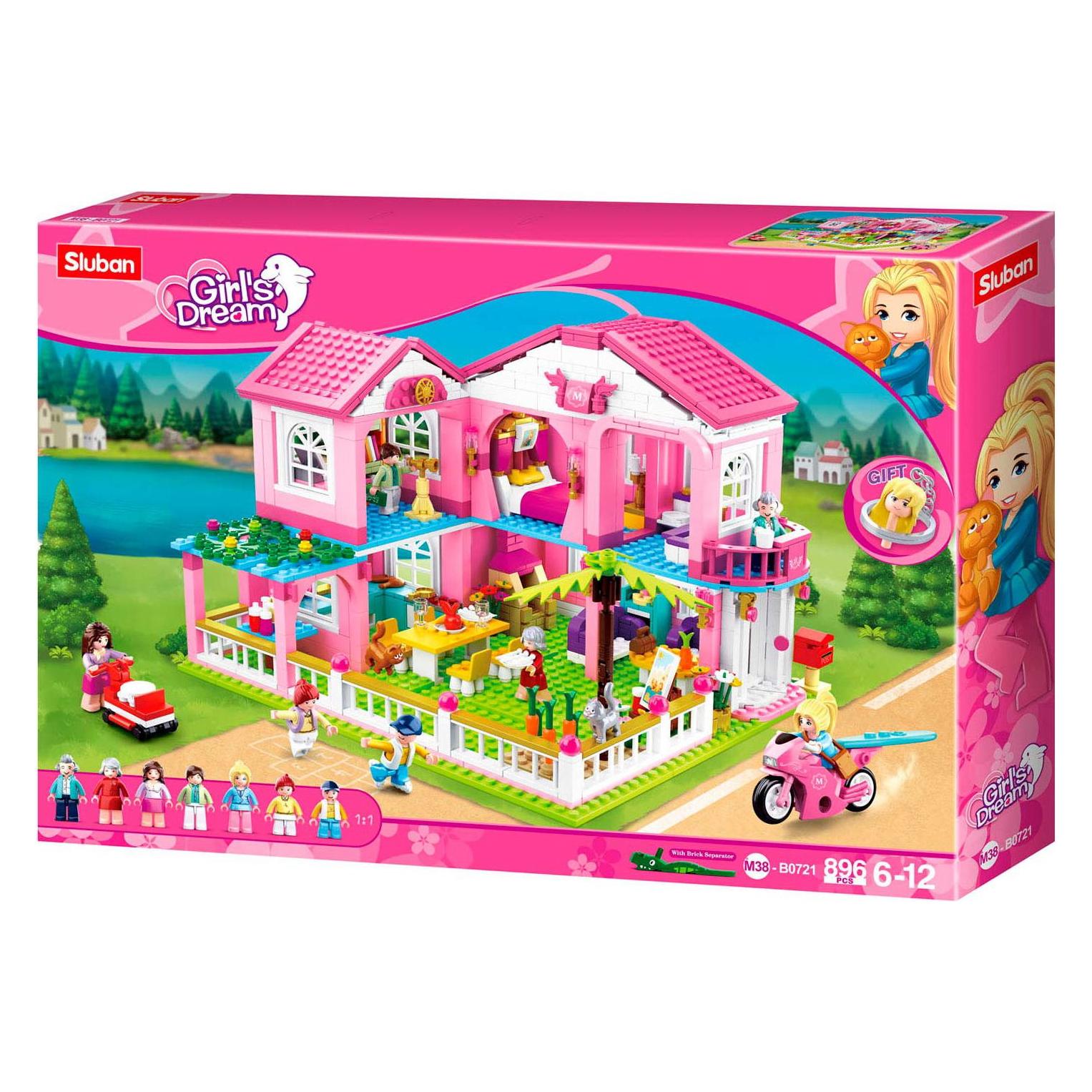 Sluban Girl's Dream - Speelhuis (M38-B0721)