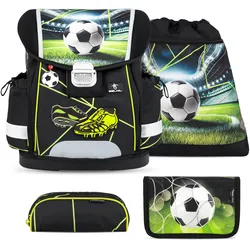 Belmil Belmil Classy ergonomisches Schulranzen-Set 4-teilig "Champion's Kick" Koffer24