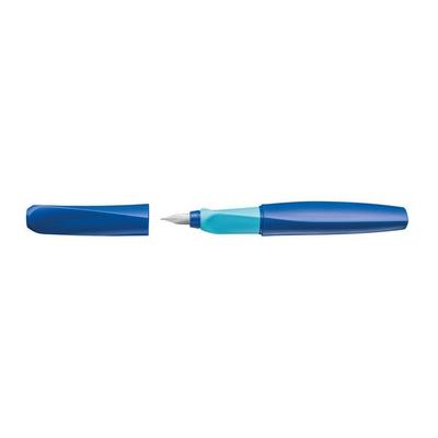 Pelikan Füllhalter Twist, Deep Blue, Feder F, Rechts- und Linkshänder