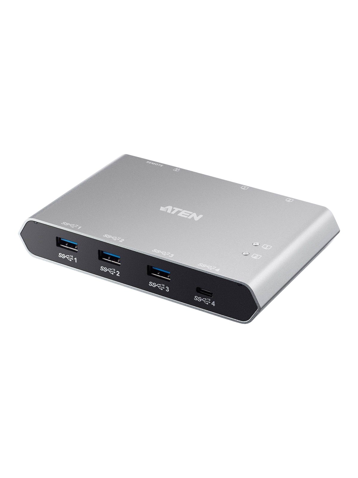 ATEN 2x4 USB-C Gen2 Peripheral Sharing Switch USB-Hubs - 4 - Grau