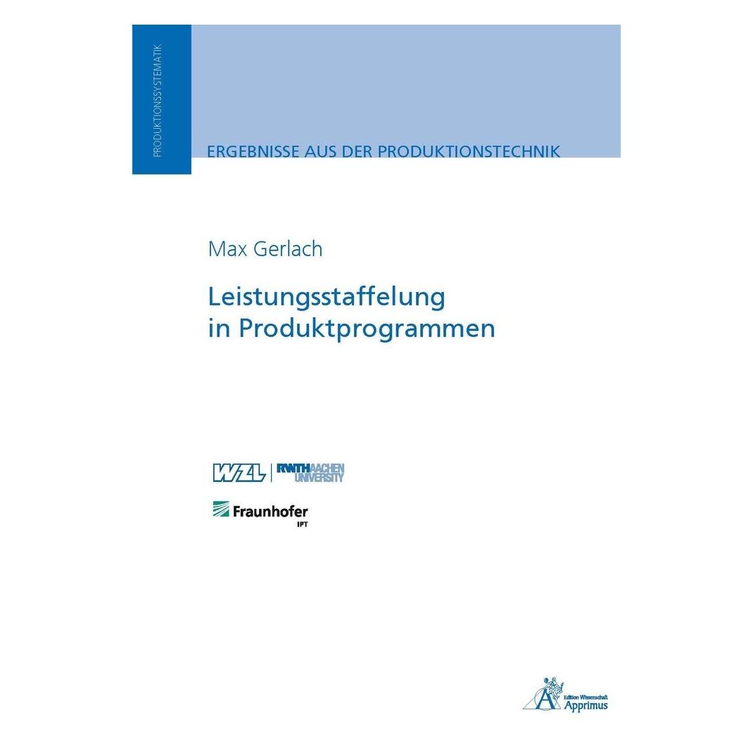 Apprimus Leistungsstaffelung in Produktprogrammen (Deutsch, Softcover, Max Gerlach) (55882676)