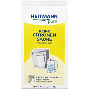 Heitmann Zitronensäure pure 10362020000, Pulver, zum Entkalken, lebensmittelsauber & biologisch abbaubar, 350g