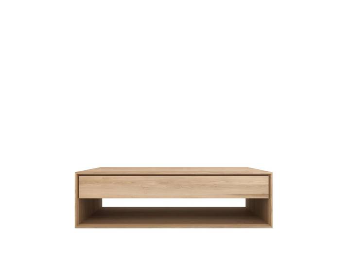 Ethnicraft Nordic Couchtisch Vaxoljad ek 1 låda 120x70 cm