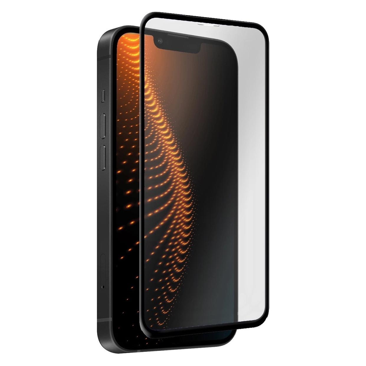 SBS Extrem widerstandsfähiges Glas für iPhone 14/13/13 Pro mit D3O-Technologie (1 Stk., Apple iPhone 13, Apple iPhone 13 Pro, Apple iPhone 14) (TED3OSCRGLIP1461)