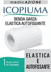 Desa Pharma Icopiuma Benda Garza Elastica Auto-Fissante 4cm X 4m