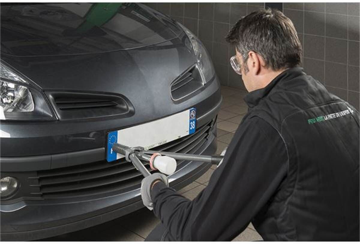 Feu Vert Fixação de 1 chapa de matrícula do automóvel