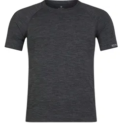 Endura, Herren, Funktionsshirt, BaaBaa Pro S/S Baselayer Unterhemd (L, M), Gelb, Grau