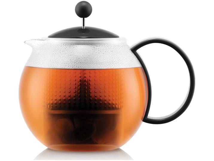 Bodum Assam Teebereiter mit Kunststoffsieb und Kunststoffdeckel 0.5 L