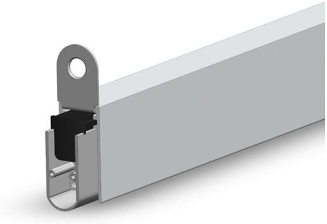 ELLEN EllenMatic Joint d'étanchéité de porte insonorisant 1809475, 1208mm Aluminium ; Elton (203401208)