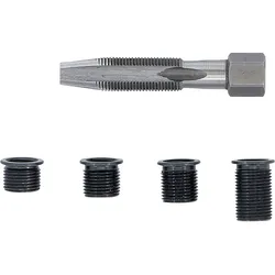 BGS Reparatursatz für Zündkerzengewinde M10 x 1,0 mm 5tlg. - 165