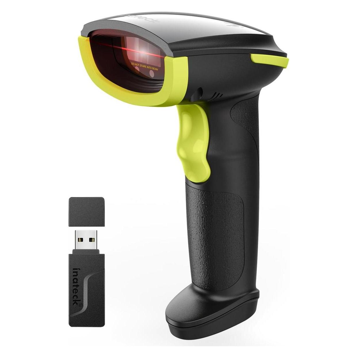 Inateck Barcodescanner 21 AI black (BCST-21-AI green) (1D-Barcodes) (BCST-21-AI_GREEN)