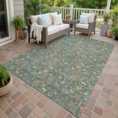 Addison Rugs Machine Washable Indoor/ Outdoor Cowboy Ranch Chantille Rug