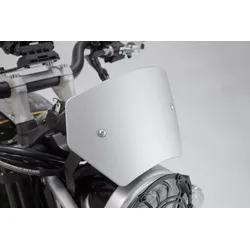 SW-Motech Windschild - Silbern. Triumph Scrambler 1200 XC / XE (18-).