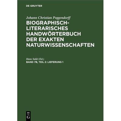 Lieferung 1, Gebundene Ausgabe von , De Gruyter, 978-3-11-258829-1
