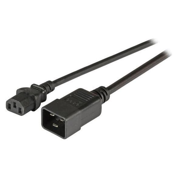 EFB Elektronik Kaltgeräteverl. 180°-C13 180°,sw. (1.80 m) (EK531.1,8V2)