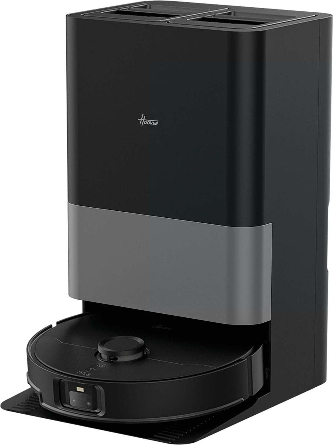 Hoover HG550DP 011, Beutellos, Grau, Rund, Gummi, Ladend, 68 dB