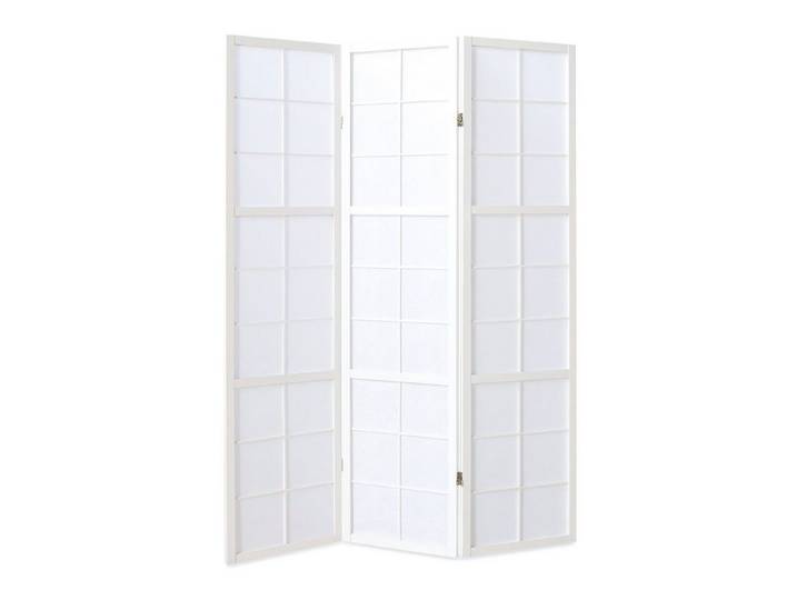 Homestyle4u Paravent Raumteiler Indoor Holz Weiß Trennwand Sichtschutz Wohnzimmer faltbar (3-teilig, 3 St), faltbar