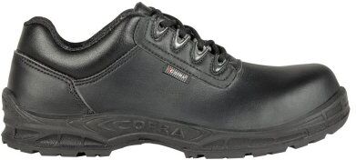 Scarpe antinfortunistiche Helium Black ECOLORICA® S1P nere uomo Personalizzate o neutre Cofra