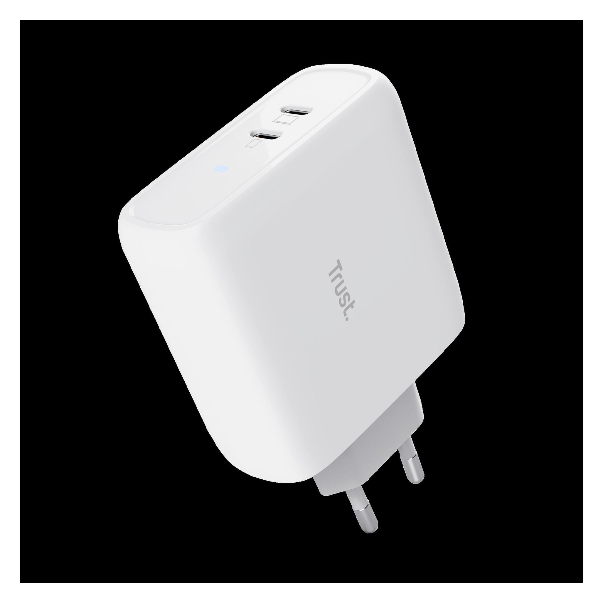 Trust MAXO 65W 2P USB-C (65 W, 2 Ports) (25381)