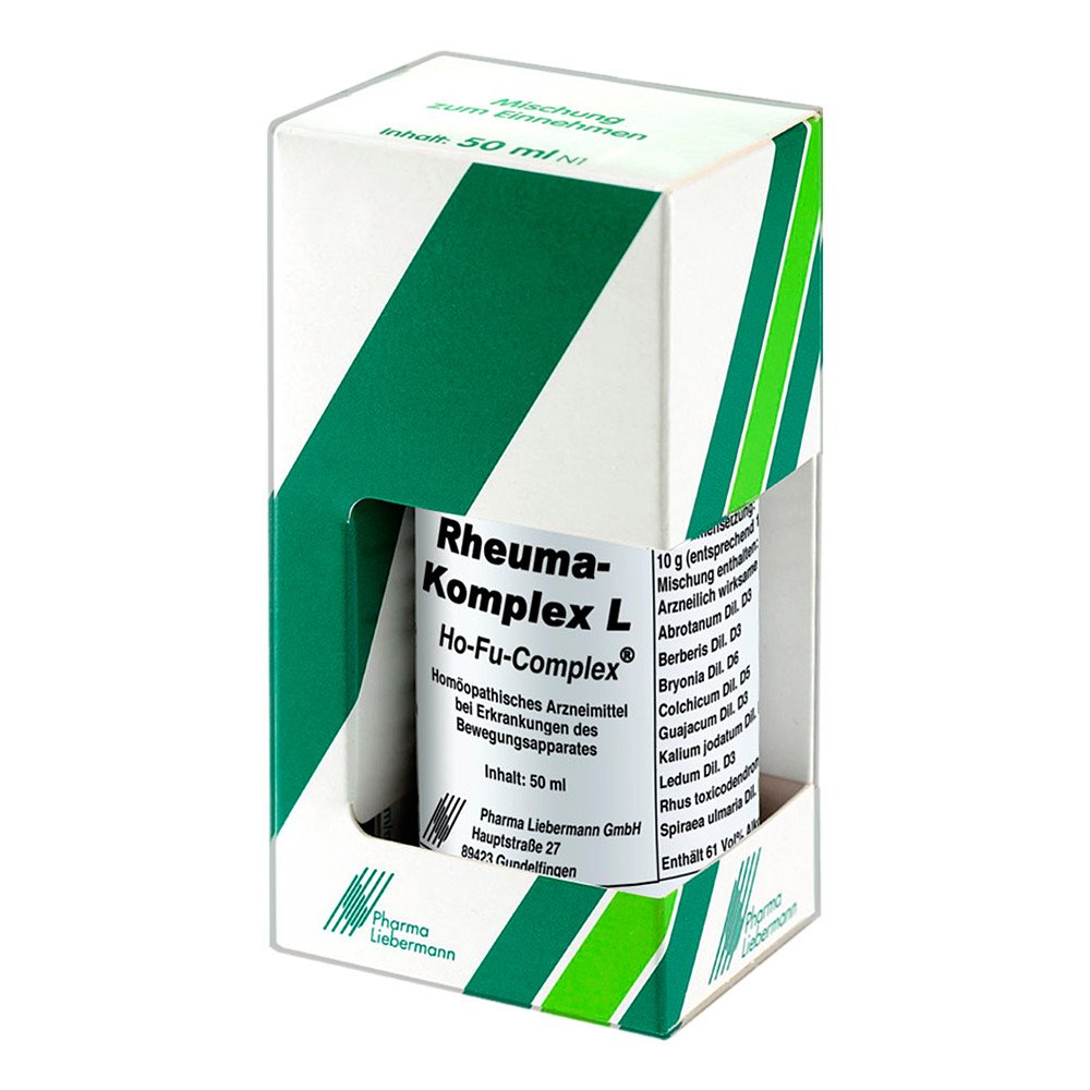 Pharma Liebermann GmbH Rheuma Komplex L Ho-fu-complex Tropfen 01742784