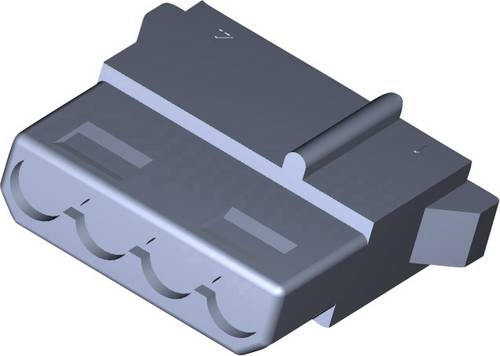 TE Connectivity Buchsengehäuse-Kabel MATE-N-LOK Polzahl Gesamt 4 1-480424-0