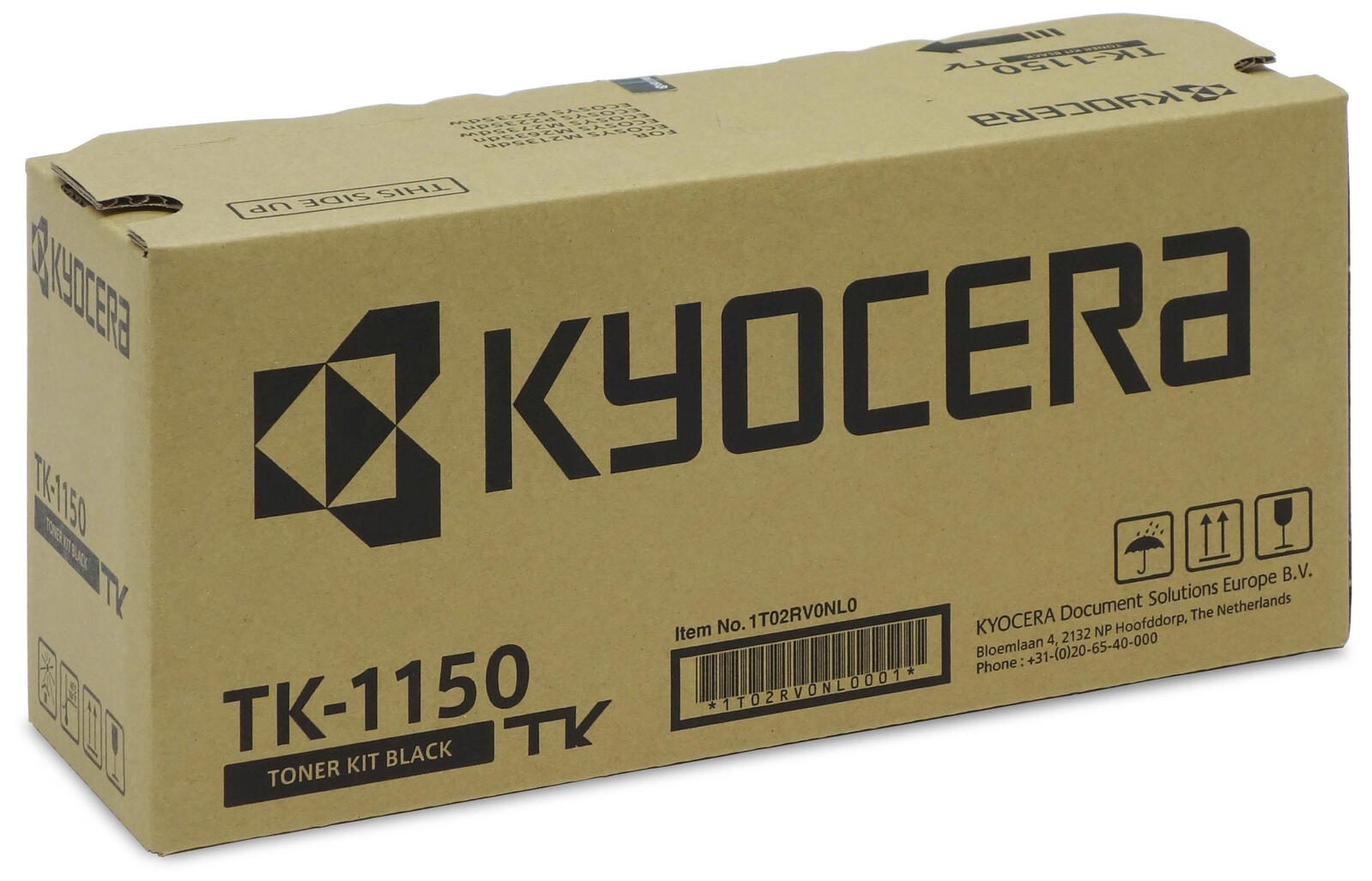 Kyocera Original TK-1150 Toner schwarz 3.000 Seiten für ECOSYS M2135dn, M2635dn, M2735 1T02RV0NL0