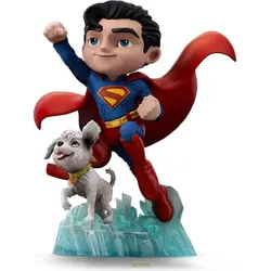 Iron Studios Superman Legacy Mini Co. PVC Figur Superman & Krypto 17 cm