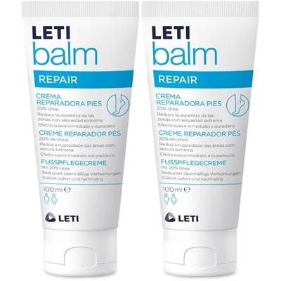 Letibalm Fußpflegecreme 2x 2x100 ml Fußcreme