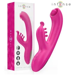 Intense, Vibrator, - Christina Multifunktions-Rabbit-Vibrator 22,5 cm Rosa