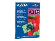 Brother BP71GA3 Fotopapier-A3, Paket mit 20 Blatt, 260 g/qm