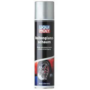 Liqui-Moly Gummipflege Reifenglanzschaum, 1609, pflegt und schützt, Spray 400ml