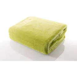 Gözze Premium Memphis Decke grün 220 x 240 cm