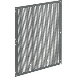 Hager UZ31M5 Montageplatte, univers für Telekom, 1feldig, für Schränke mit Höhe 500mm