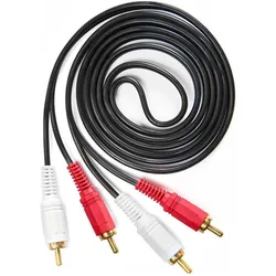 4x Skytronic Audio-Kabel CX402-1 Cinch - Cinch 1.2 m (1.20 m, Cinch Kabel), Audiokabel