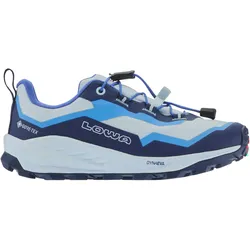 Lowa, Unisex, Wanderschuhe, Trailux GTX Lo Jr Hellblau Elektrisch Blau (33), Weiss, Blau