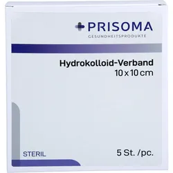 Hydrokolloid-Verband 10x10cm 5 ST