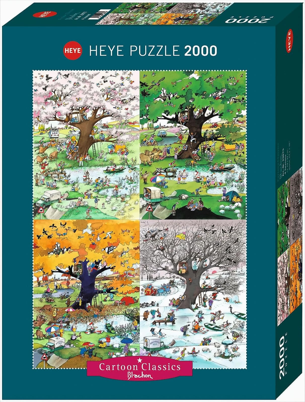 Sonstige Verlage 4 Seizoenen Puzzel