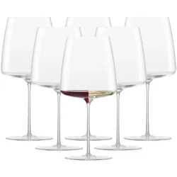 Zwiesel Glas SIMPLIFY Weinglas samtig & üppig 6er Set