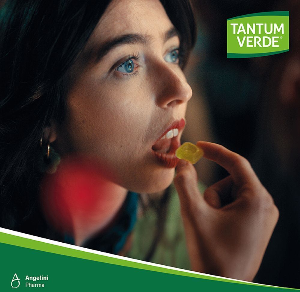 Tantum Verde 3 mg Lutschtabl.m.Minzgeschmack 2x 2x20 St Lutschtabletten