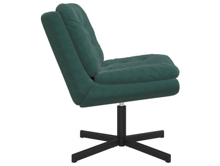 SHELDPRO@Fauteuil relaxant pivotant - ZENCORE - Fauteuil/Siège de bureau - Vert foncé 63x75x76cm Velours 20439104668