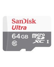 SanDisk 64 GB Ultra microSDXC Extended Capacity SD MicroSDHC 64 GB (SDSQUNR-064G-GN3MN)