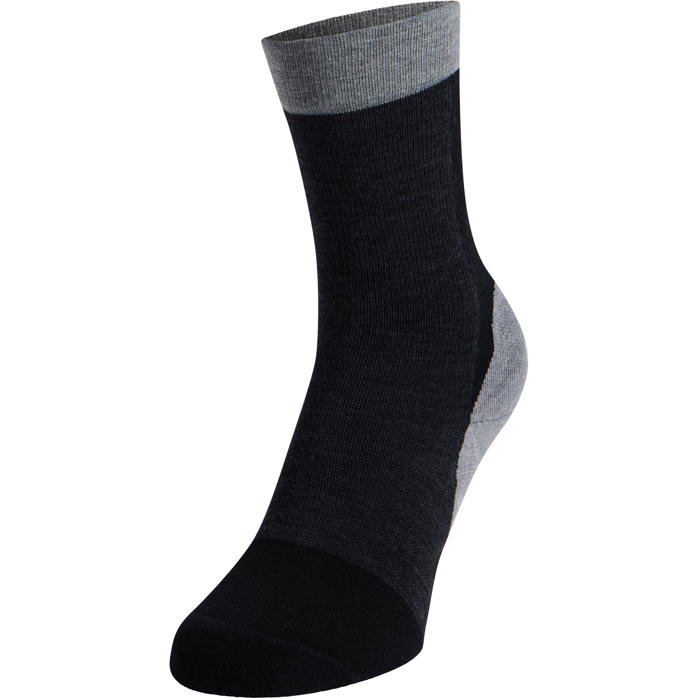 Odlo Performance Wool Hike Crew Wandersocken schwarz Größe 39 Trekking Hautfreundlich