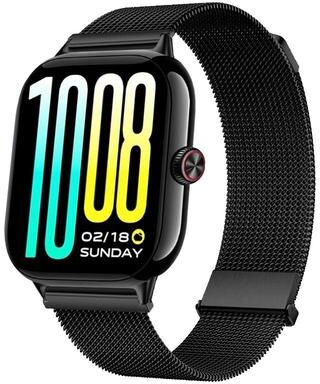 United For Vivo Watch GT 2 IQOO Watch GT 2 Two Section Dual Magnetic Milanese Stainless Steel Watch Band black