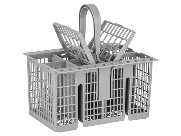 Panier à couverts pour panier inférieur 22\,5 x 21 x 16 cm pour Hotpoint\, Indesit\, Whirlpool Bauknecht Ikea 488000386607\,99673-8729\, C00257140\, C00386607