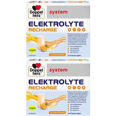 Doppelherz Elektrolyte Recharge system Granulat 2x 2x20 St