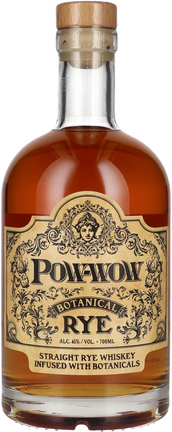 Pow-Wow Botanical RYE Straight Rye Whiskey 45% Vol. 0,7l