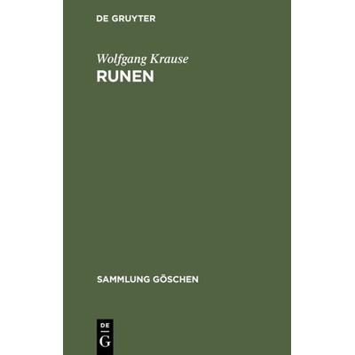 Runen, Taschenbuch von Wolfgang Krause, De Gruyter, 978-3-11-014042-2