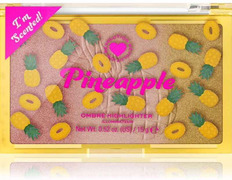 I Heart Revolution Ombre highlighter shade Pineapple 15 g